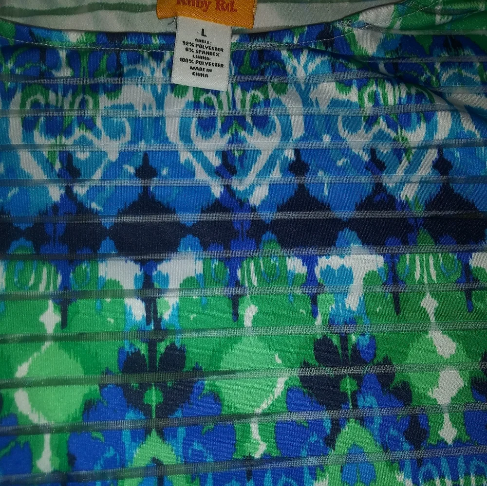Ruby Rd. Quarter length sleeve blouse size L - Picture 4 of 4